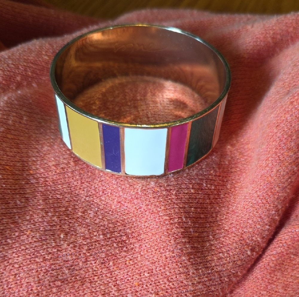 Joules Multicolor Enamel Bracelet Euc!